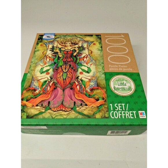 1000 Piece Cardboard Puzzle - Art by Linda Ravenscroft - 27 x 20" - 2018 - Picture 2 of 9